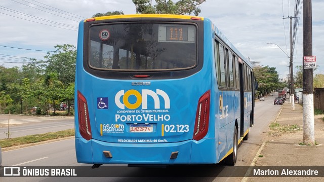 JTP Transportes - COM Porto Velho 02.123 na cidade de Porto Velho, Rondônia, Brasil, por Marlon Alexandre . Número da foto: #10075545.