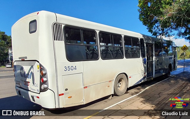 Citral Transporte e Turismo 3504 na cidade de Gramado, Rio Grande do Sul, Brasil, por Claudio Luiz. Número da foto: #10073349.