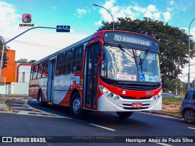 Itajaí Transportes Coletivos 2956 na cidade de Campinas, São Paulo, Brasil, por Henrique Alves de Paula Silva. ID da foto: 10073355.