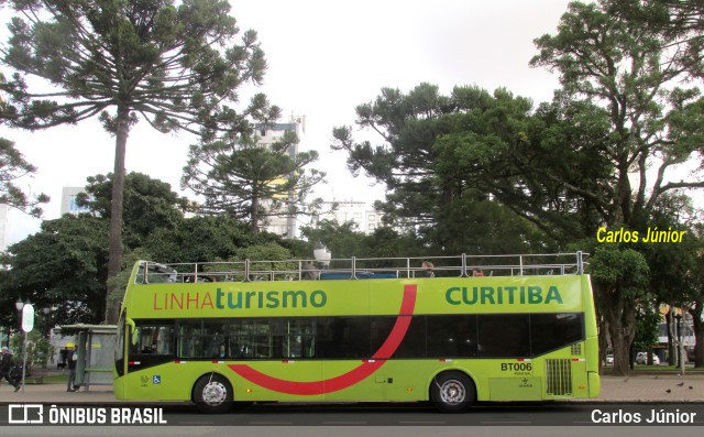 Transporte Coletivo Glória BT006 na cidade de Curitiba, Paraná, Brasil, por Carlos Júnior. Número da foto: #10075618.