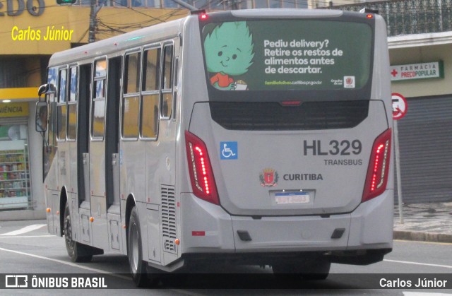 Auto Viação Redentor HL329 na cidade de Curitiba, Paraná, Brasil, por Carlos Júnior. Número da foto: #10075498.