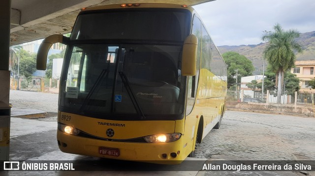 Viação Itapemirim 8929 na cidade de Governador Valadares, Minas Gerais, Brasil, por Allan Douglas Ferreira da Silva. Número da foto: #10075172.