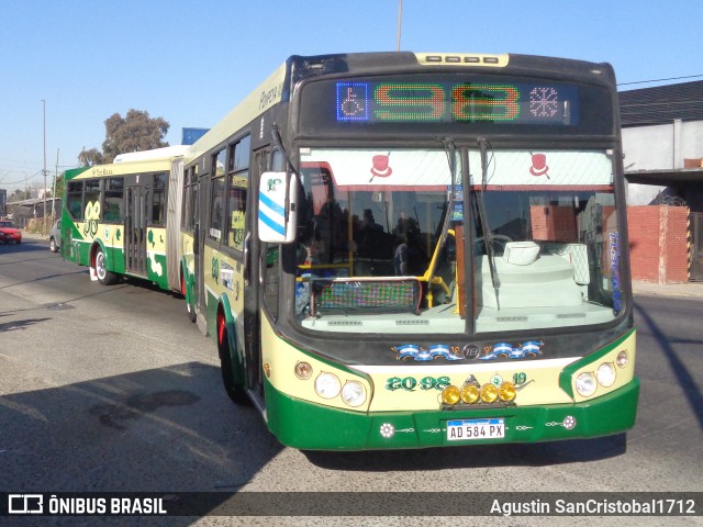 Expreso Quilmes S.A. 19 na cidade de Quilmes, Quilmes, Buenos Aires, Argentina, por Agustin SanCristobal1712. ID da foto: 10140142.