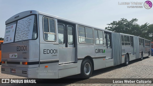 Auto Viação Nossa Sra. do Carmo ED001 na cidade de Curitiba, Paraná, Brasil, por Lucas Weber Calizario. ID da foto: 10138183.