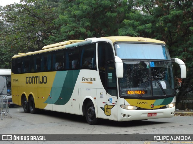 Empresa Gontijo de Transportes 17255 na cidade de São Paulo, São Paulo, Brasil, por FELIPE ALMEIDA. ID da foto: 10139655.