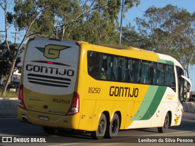 Empresa Gontijo de Transportes 18250 na cidade de Caruaru, Pernambuco, Brasil, por Lenilson da Silva Pessoa. ID da foto: 10139404.