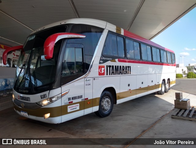 Expresso Itamarati 6381 na cidade de Fernandópolis, São Paulo, Brasil, por João Vitor Pereira. Número da foto: #10139149.