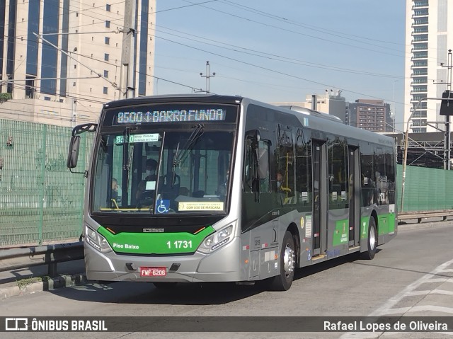 Viação Santa Brígida 1 1731 na cidade de São Paulo, São Paulo, Brasil, por Rafael Lopes de Oliveira. Número da foto: #10138906.