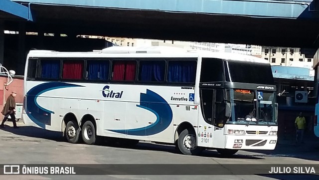 Citral Transporte e Turismo 2101 na cidade de Porto Alegre, Rio Grande do Sul, Brasil, por JULIO SILVA. Número da foto: #10140617.