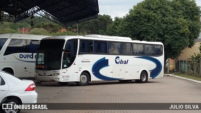 Citral Transporte e Turismo 2604 na cidade de Novo Hamburgo, Rio Grande do Sul, Brasil, por JULIO SILVA. ID da foto: 10140561.