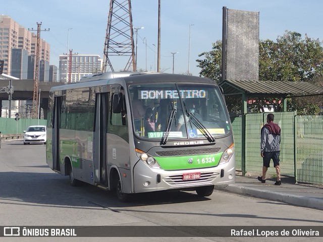 Transcooper > Norte Buss 1 6324 na cidade de São Paulo, São Paulo, Brasil, por Rafael Lopes de Oliveira. Número da foto: #10138984.