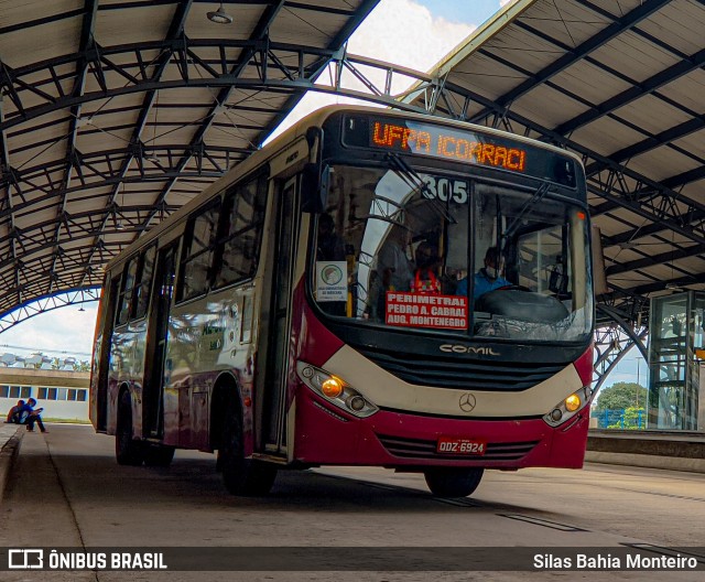 Transurb AE-30506 na cidade de Belém, Pará, Brasil, por Silas Bahia Monteiro. ID da foto: 10139417.