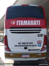 Expresso Itamarati 6381 na cidade de Fernandópolis, São Paulo, Brasil, por João Vitor Pereira. Número da foto: #:id.