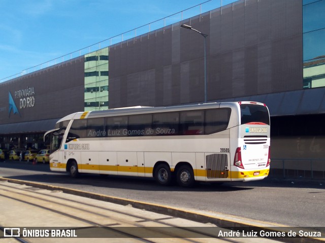 Empresa Cruz 20505 na cidade de Rio de Janeiro, Rio de Janeiro, Brasil, por André Luiz Gomes de Souza. ID da foto: 10169127.