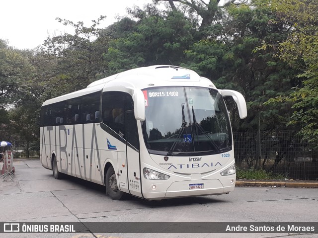 Viação Atibaia São Paulo 1020 na cidade de São Paulo, São Paulo, Brasil, por Andre Santos de Moraes. ID da foto: 10167385.