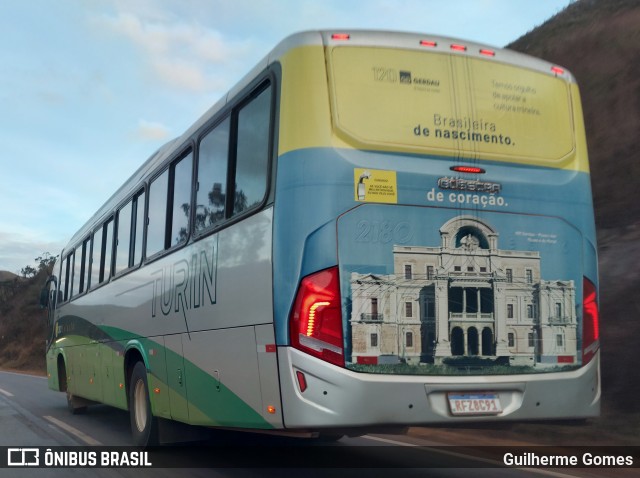 Turin Transportes 2180 na cidade de Belo Horizonte, Minas Gerais, Brasil, por Guilherme Gomes. Número da foto: #10168922.