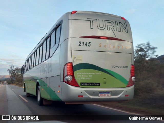 Turin Transportes 2145 na cidade de Belo Horizonte, Minas Gerais, Brasil, por Guilherme Gomes. Número da foto: #10168942.