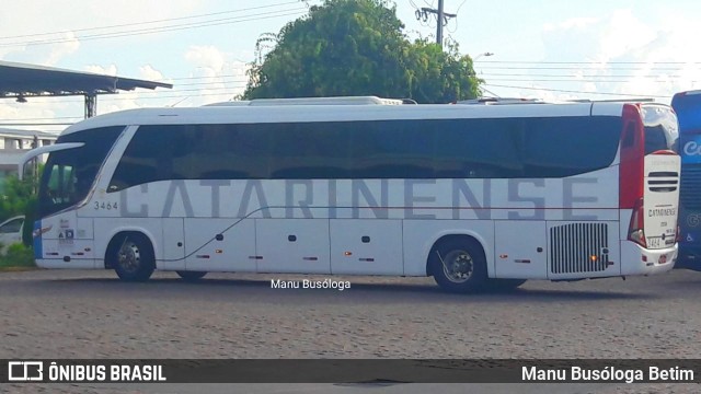 Auto Viação Catarinense 3464 na cidade de Curitiba, Paraná, Brasil, por Manu Busóloga Betim. Número da foto: #10167034.