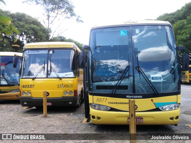 Viação Itapemirim 8877 na cidade de São Paulo, São Paulo, Brasil, por Josivaldo Oliveira. ID da foto: 10168328.