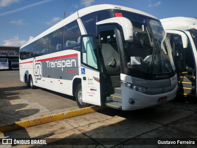 Transpen Transporte Coletivo e Encomendas 38040 na cidade de Itararé, São Paulo, Brasil, por Gustavo Ferreira. Número da foto: #10167106.