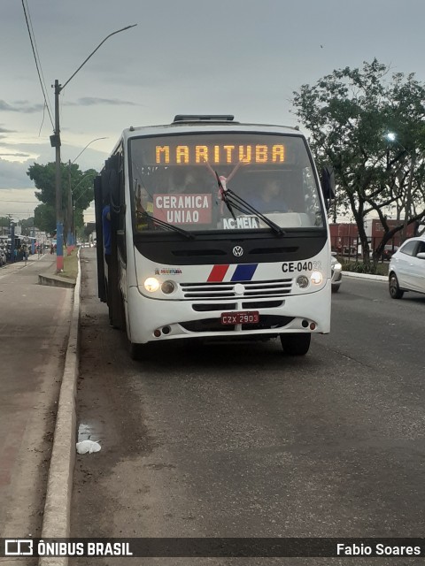 Coopturismo CE-04022 na cidade de Marituba, Pará, Brasil, por Fabio Soares. Número da foto: #10166253.