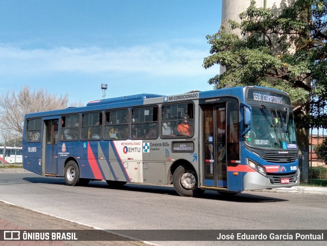 Transportes Capellini 19.085 na cidade de Campinas, São Paulo, Brasil, por José Eduardo Garcia Pontual. Número da foto: #10165708.