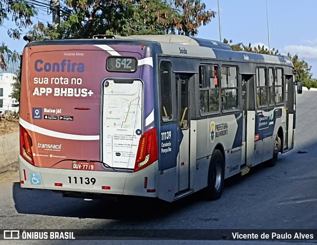 Milênio Transportes 11139 na cidade de Belo Horizonte, Minas Gerais, Brasil, por Vicente de Paulo Alves. ID da foto: 10166424.