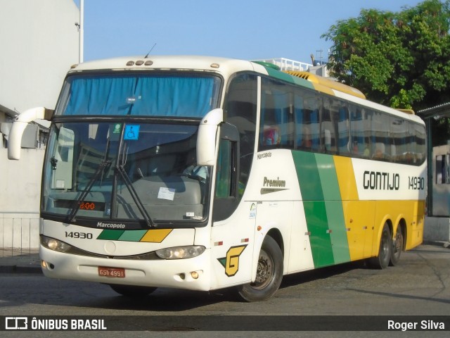 Empresa Gontijo de Transportes 14930 na cidade de Rio de Janeiro, Rio de Janeiro, Brasil, por Roger Silva. ID da foto: 10167833.