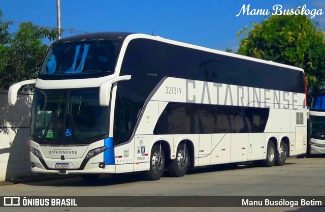 Auto Viação Catarinense 321319 na cidade de Curitiba, Paraná, Brasil, por Manu Busóloga Betim. ID da foto: 10167359.