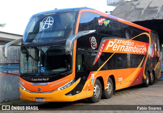 Expresso Pernambuco Turismo 22.005 na cidade de Belém, Pará, Brasil, por Fabio Soares. Número da foto: #10166010.