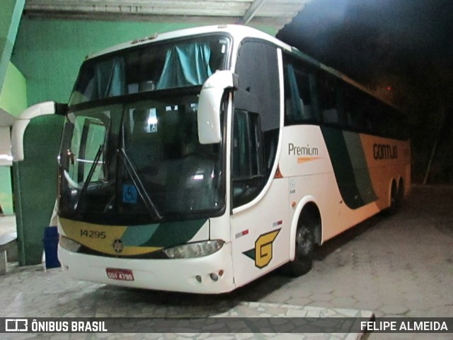 Empresa Gontijo de Transportes 14295 na cidade de Caratinga, Minas Gerais, Brasil, por FELIPE ALMEIDA. Número da foto: #10172078.
