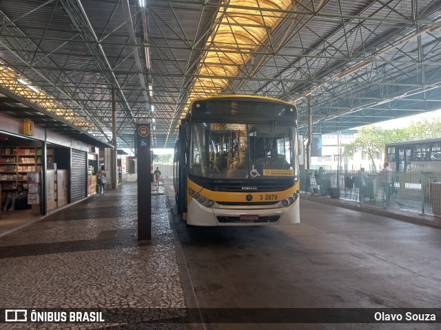 Viação Metrópole Paulista - Zona Leste 3 2879 na cidade de Guarulhos, São Paulo, Brasil, por Olavo Souza. ID da foto: 10169501.