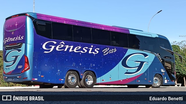 LP Gênesis Bus 2217 na cidade de Cuiabá, Mato Grosso, Brasil, por Eduardo Benetti . Número da foto: #10170469.