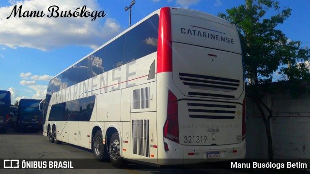 Auto Viação Catarinense 321319 na cidade de Curitiba, Paraná, Brasil, por Manu Busóloga Betim. ID da foto: 10169201.