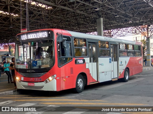 Expresso CampiBus 2314 na cidade de Campinas, São Paulo, Brasil, por José Eduardo Garcia Pontual. ID da foto: 10170209.