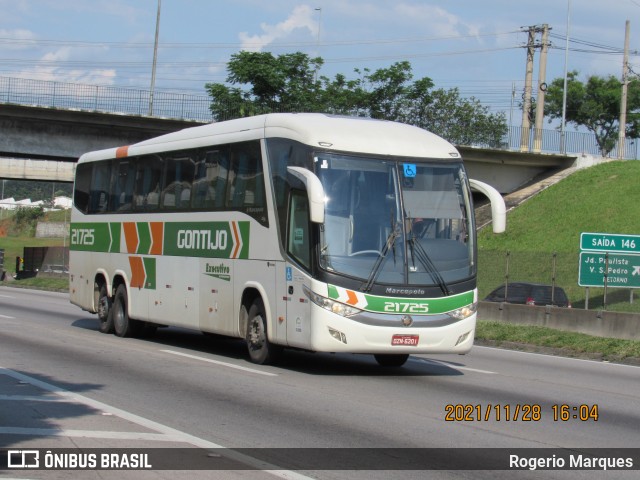 Empresa Gontijo de Transportes 21725 na cidade de São José dos Campos, São Paulo, Brasil, por Rogerio Marques. Número da foto: #10170891.