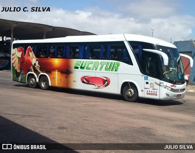 Eucatur - Empresa União Cascavel de Transportes e Turismo 4933 na cidade de Porto Alegre, Rio Grande do Sul, Brasil, por JULIO SILVA. Número da foto: #10171848.