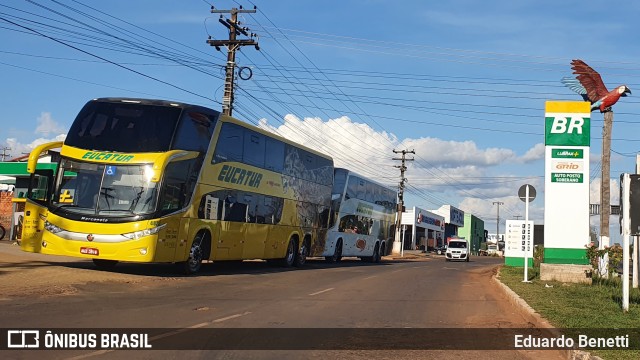 Eucatur - Empresa União Cascavel de Transportes e Turismo 4825 na cidade de Cacoal, Rondônia, Brasil, por Eduardo Benetti . Número da foto: #10170877.