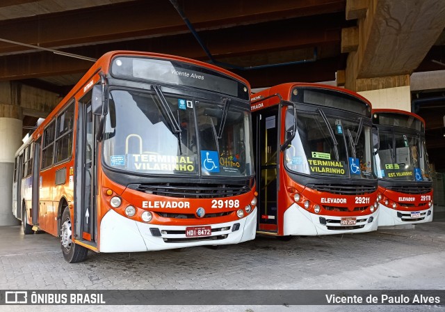 Transbus Transportes > Gávea Transportes 29198 na cidade de Belo Horizonte, Minas Gerais, Brasil, por Vicente de Paulo Alves. ID da foto: 10169426.