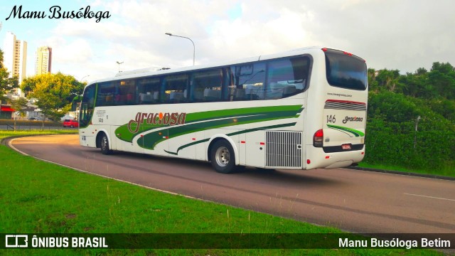 Viação Graciosa 146 na cidade de Curitiba, Paraná, Brasil, por Manu Busóloga Betim. Número da foto: #10172456.