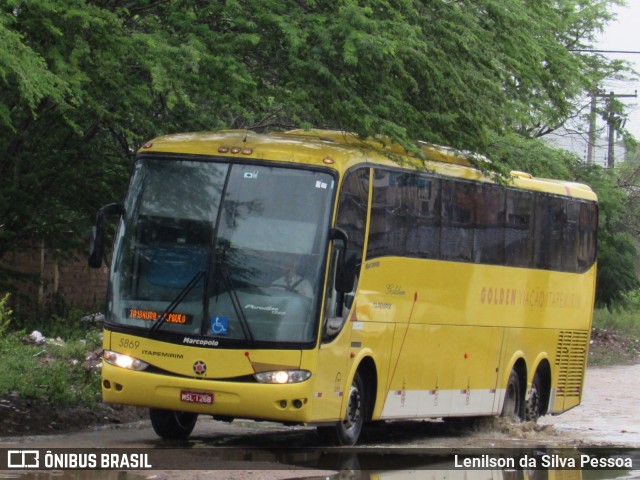 Viação Itapemirim 5869 na cidade de Caruaru, Pernambuco, Brasil, por Lenilson da Silva Pessoa. ID da foto: 10172798.