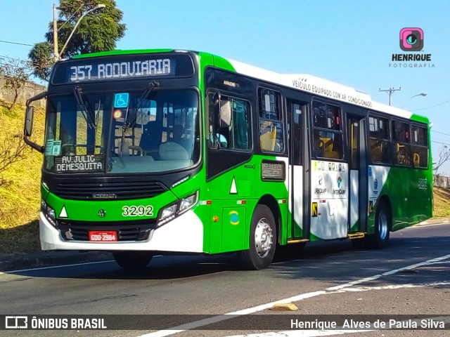 VB Transportes e Turismo 3292 na cidade de Campinas, São Paulo, Brasil, por Henrique Alves de Paula Silva. Número da foto: #10172313.