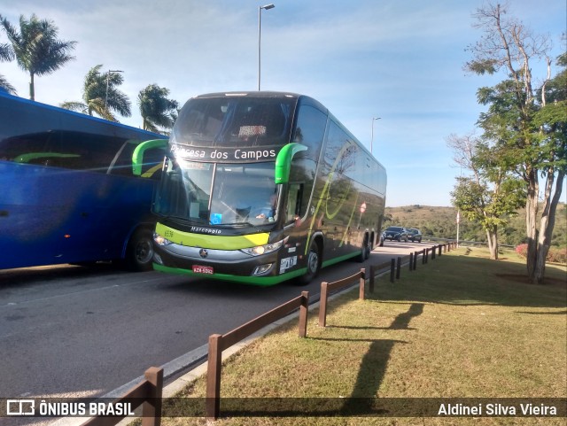 Expresso Princesa dos Campos 6536 na cidade de São Roque, São Paulo, Brasil, por Aldinei Silva Vieira . ID da foto: 10172770.