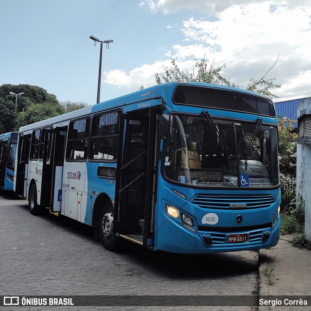 Expresso Santa Paula 16155 na cidade de Serra, Espírito Santo, Brasil, por Sergio Corrêa. ID da foto: 10172530.