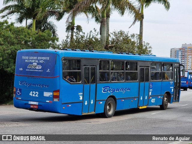 Biguaçu Transportes Coletivos Administração e Participação 422 na cidade de Florianópolis, Santa Catarina, Brasil, por Renato de Aguiar. ID da foto: 10174428.