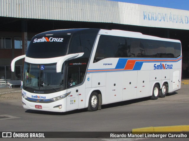 VUSC - Viação União Santa Cruz 2360 na cidade de Santa Cruz do Sul, Rio Grande do Sul, Brasil, por Ricardo Manoel Limberger Carvalho. Número da foto: #10175511.