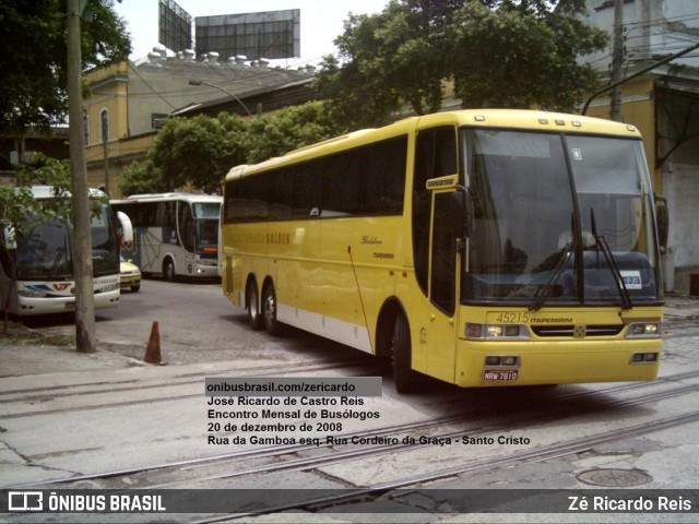 Viação Itapemirim 45215 na cidade de Rio de Janeiro, Rio de Janeiro, Brasil, por Zé Ricardo Reis. Número da foto: #10175708.