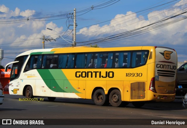 Empresa Gontijo de Transportes 18930 na cidade de Rio Verde, Goiás, Brasil, por Daniel Henrique. ID da foto: 10176751.