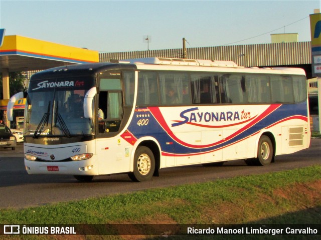 Sayonara - Auto Viação Monte Alverne 400 na cidade de Santa Cruz do Sul, Rio Grande do Sul, Brasil, por Ricardo Manoel Limberger Carvalho. ID da foto: 10175517.