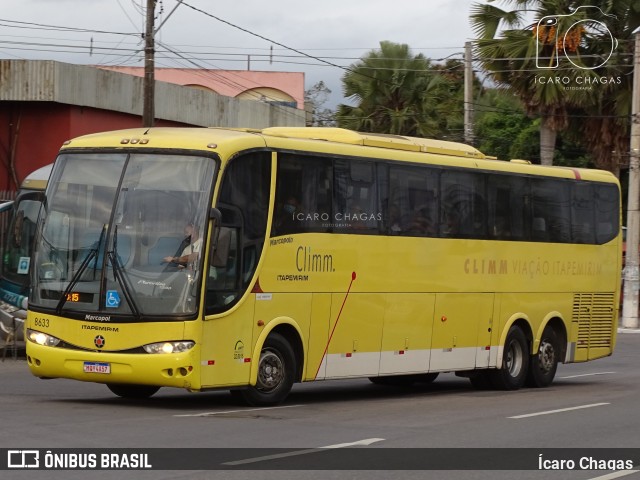 Viação Itapemirim 8633 na cidade de Feira de Santana, Bahia, Brasil, por Ícaro Chagas. ID da foto: 10175917.